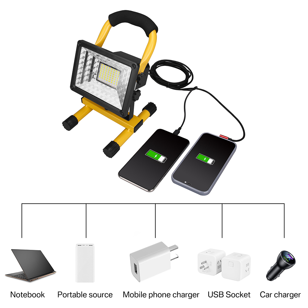 Luz LED de trabajo portátil re - Zumtobel Outdoor Lighting reseña y precio