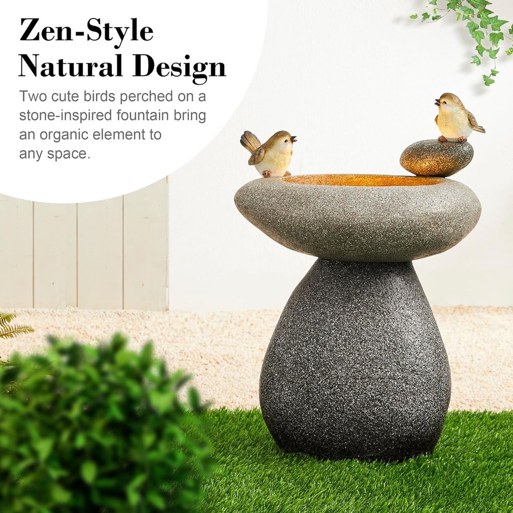 Fuente de agua de 20.75 pulgad - Outdoor Zen Lighting reseña y precio