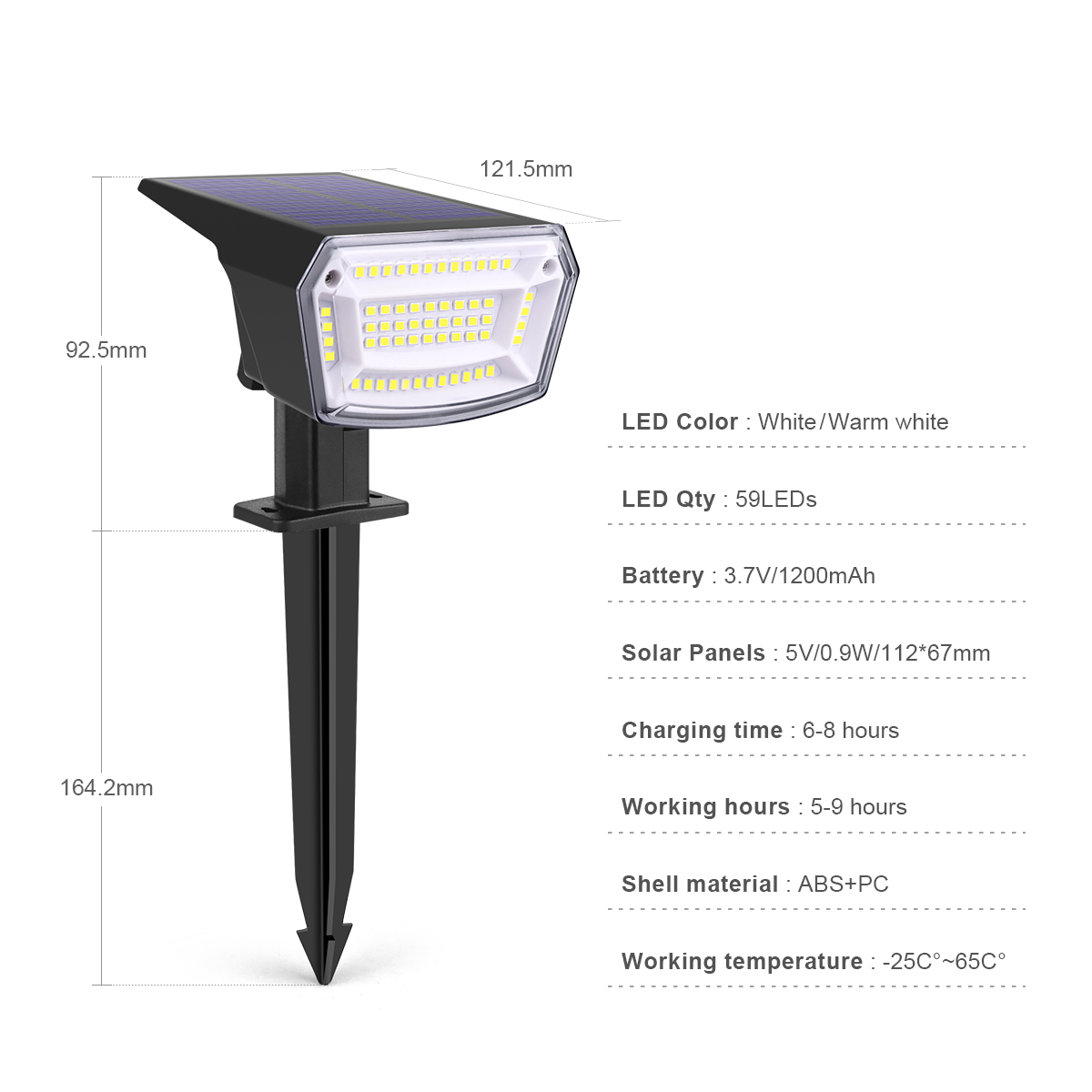 Luces Solares para Exteriores, - Outdoor Lighting Driveway reseña y precio