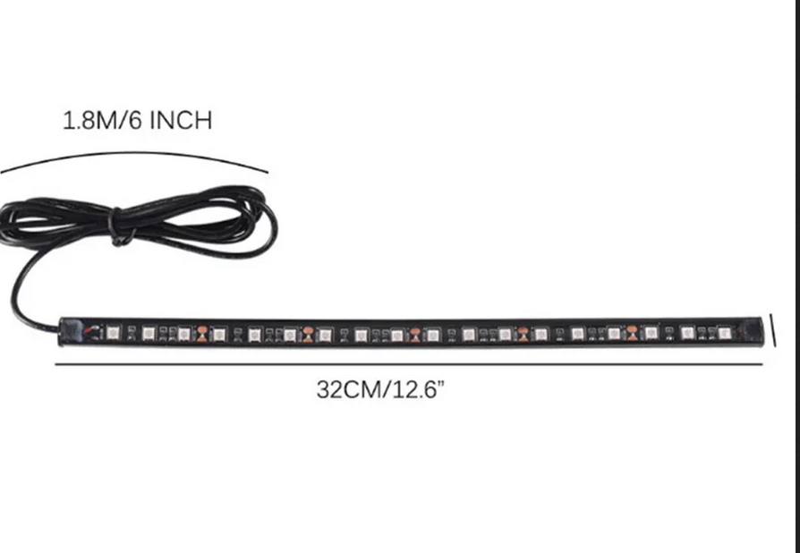 Tira de luces LED de 30cm y 12 - Outdoor Lighting Deck reseña y precio
