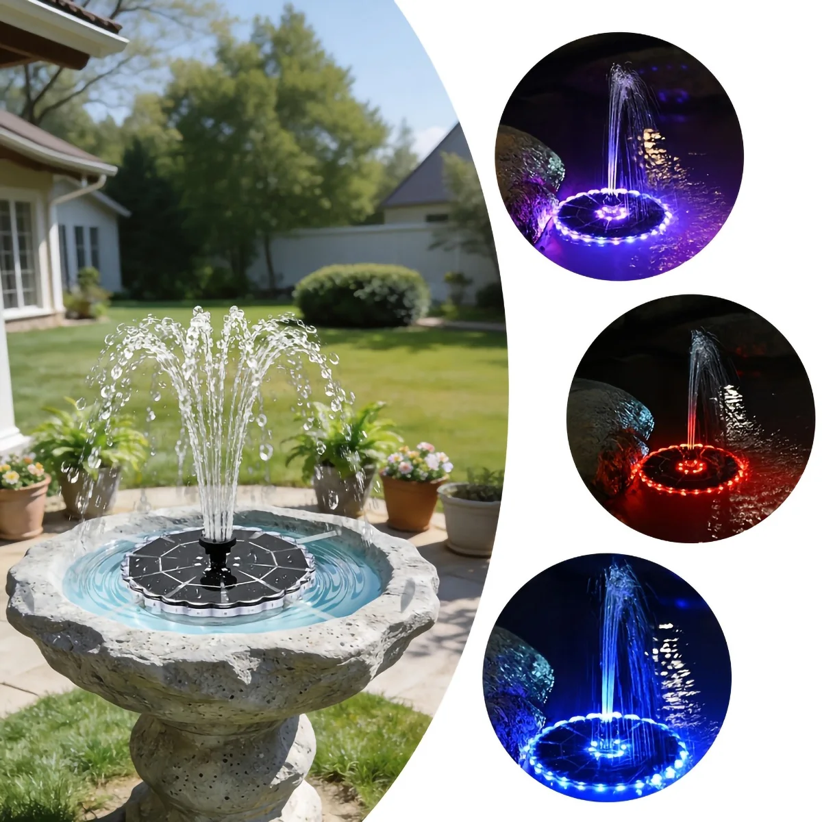 Fuente Solar de 3.5W para Jard - Outdoor Lighting Ground reseña y precio