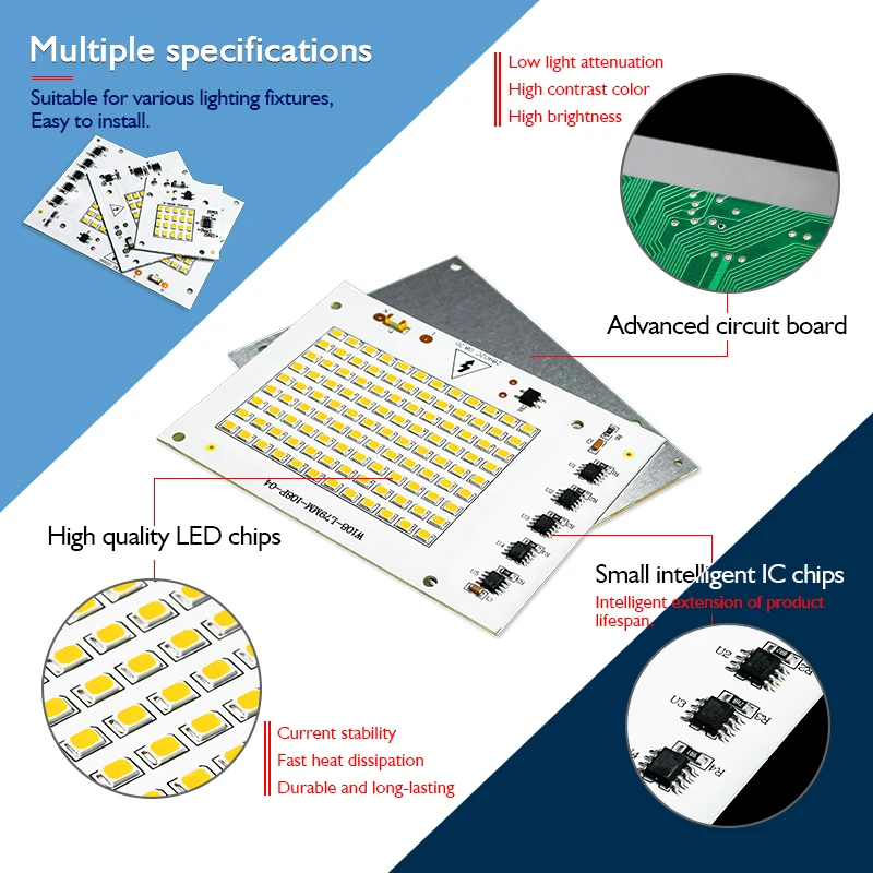 10 unids/lote 10W 20W 30W 50W  - Zumtobel Outdoor Lighting reseña y precio
