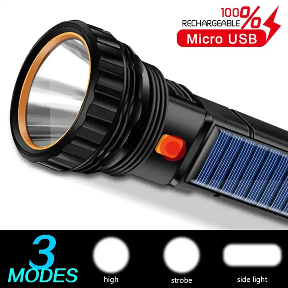 Linterna LED Solar multifunció - Fire Torch Solar reseña y precio