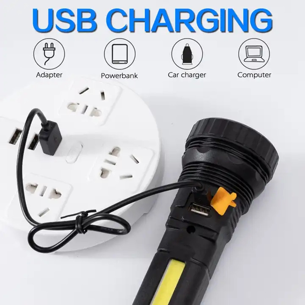 Linterna LED Solar multifunció - Fire Torch Solar reseña y precio