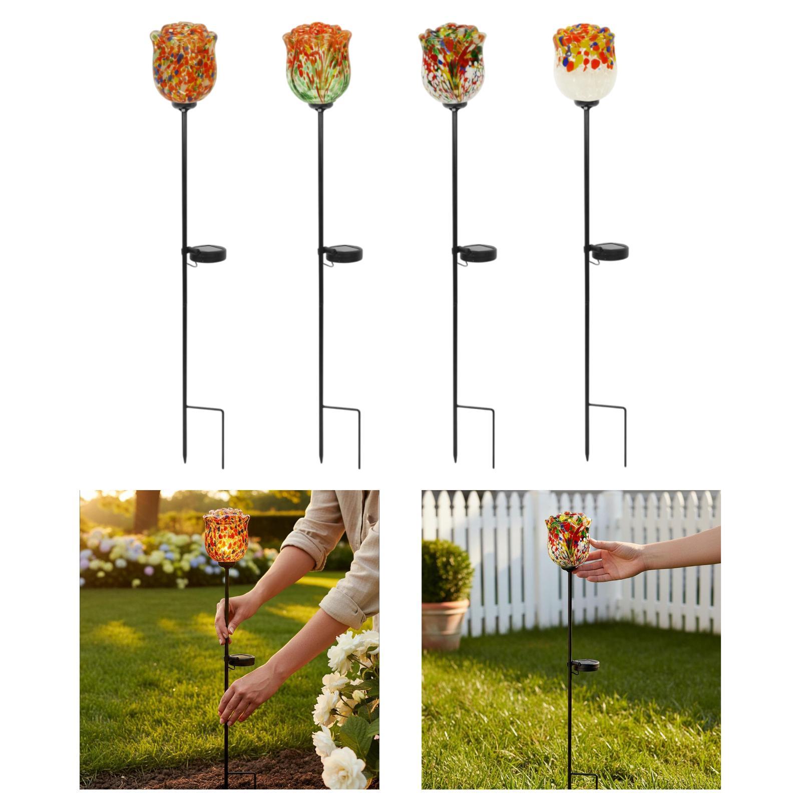 Lámpara Solar de Rosas para Ex - Outdoor Lighting Accent reseña y precio