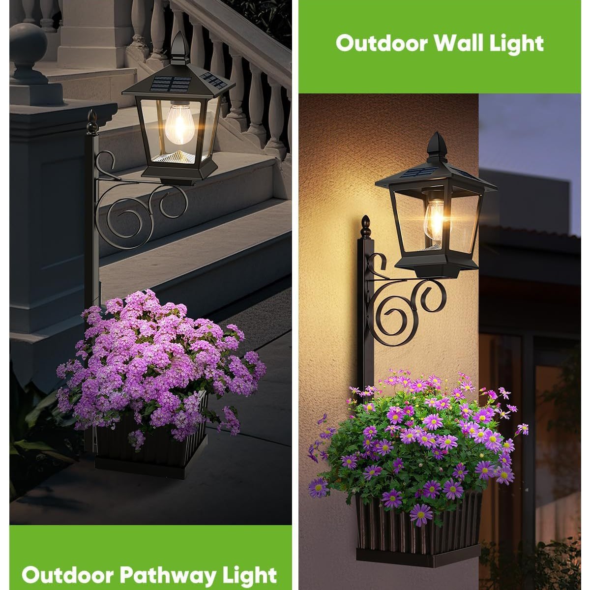 Lámpara Solar 2 en 1 para Jard - Outdoor Lighting And Decor reseña y precio