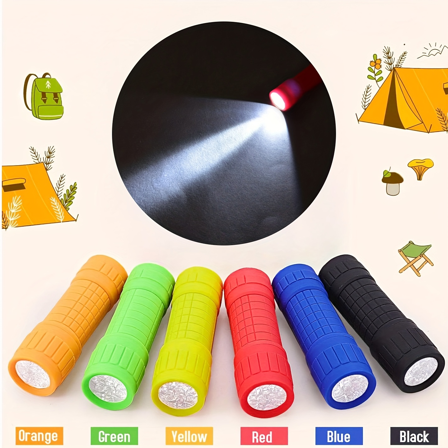Mini linterna portátil con nue - Outdoor Lighting Portable reseña y precio