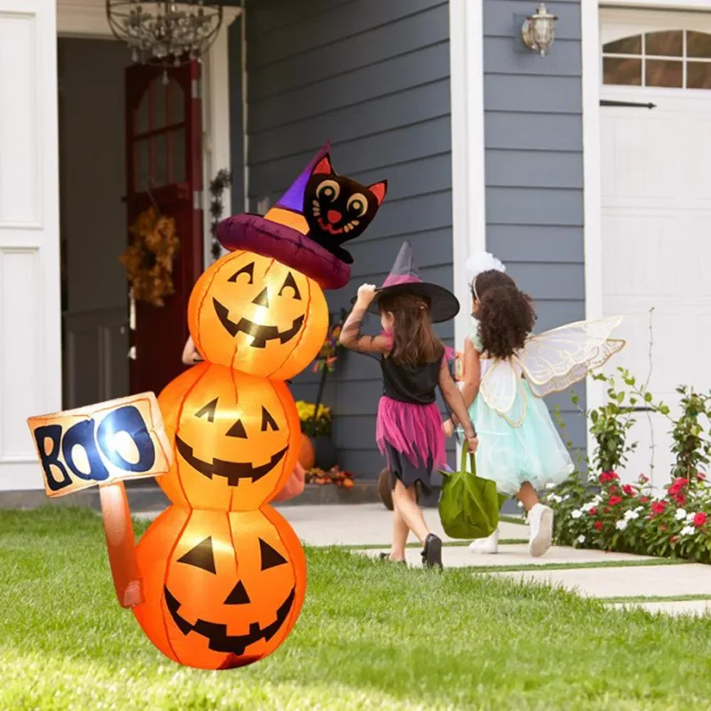 Modelo inflable de calabaza pa - Outdoor Lighting Ideas For Party reseña y precio