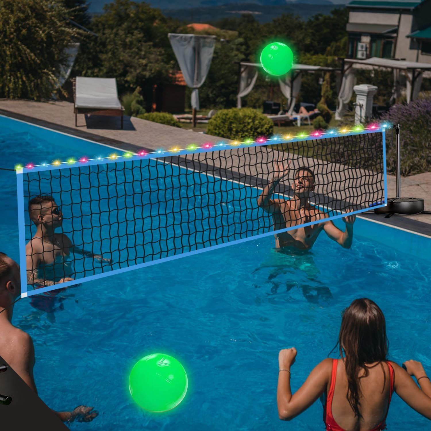 Red de Voleibol LED Portátil p - Outdoor Lighting Portable reseña y precio