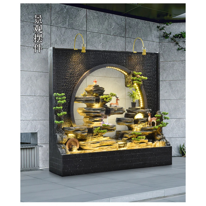 Fuente de cortina exterior ele - Outdoor Zen Lighting reseña y precio
