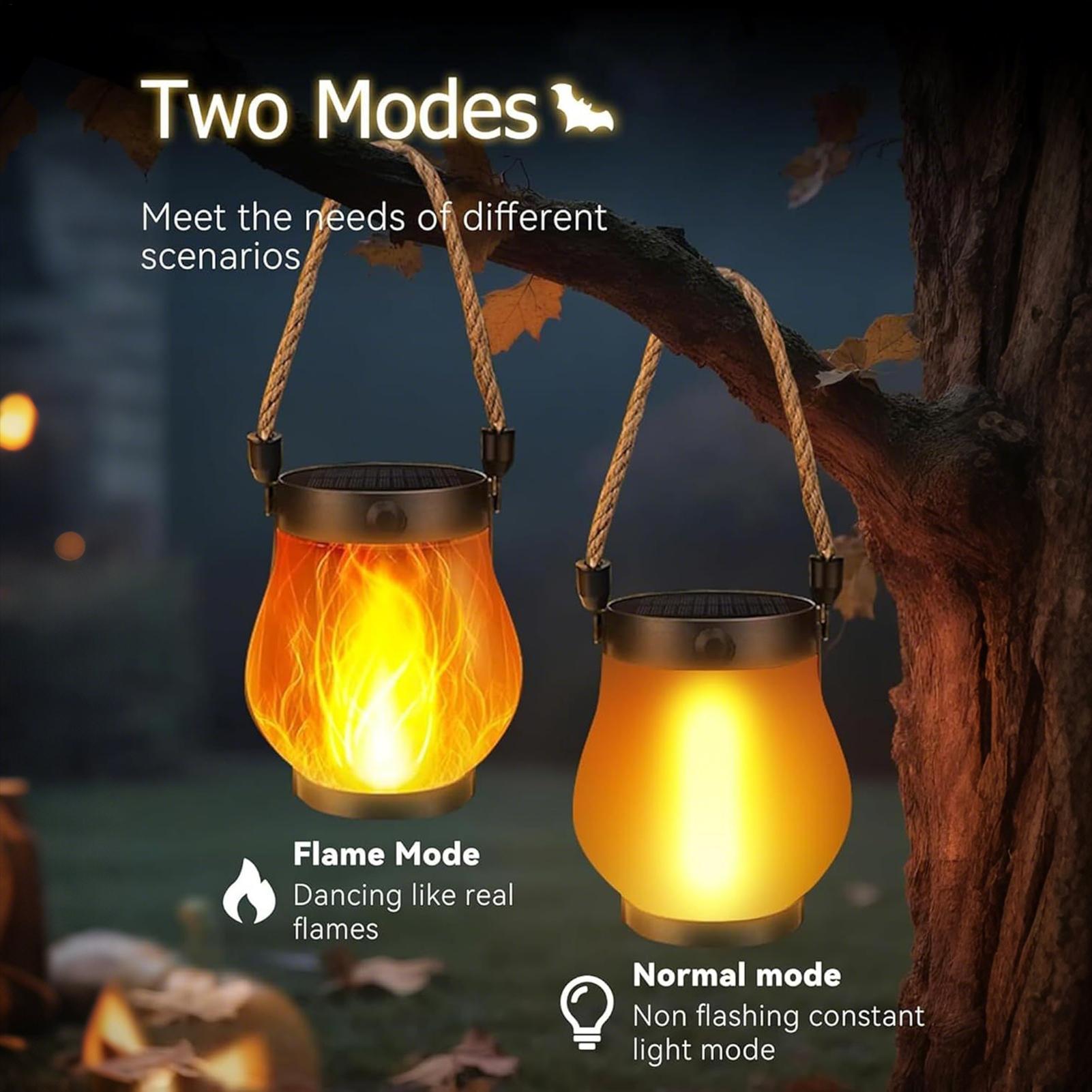 Luces Solares con Llama Parpad - Fire Torch Solar reseña y precio