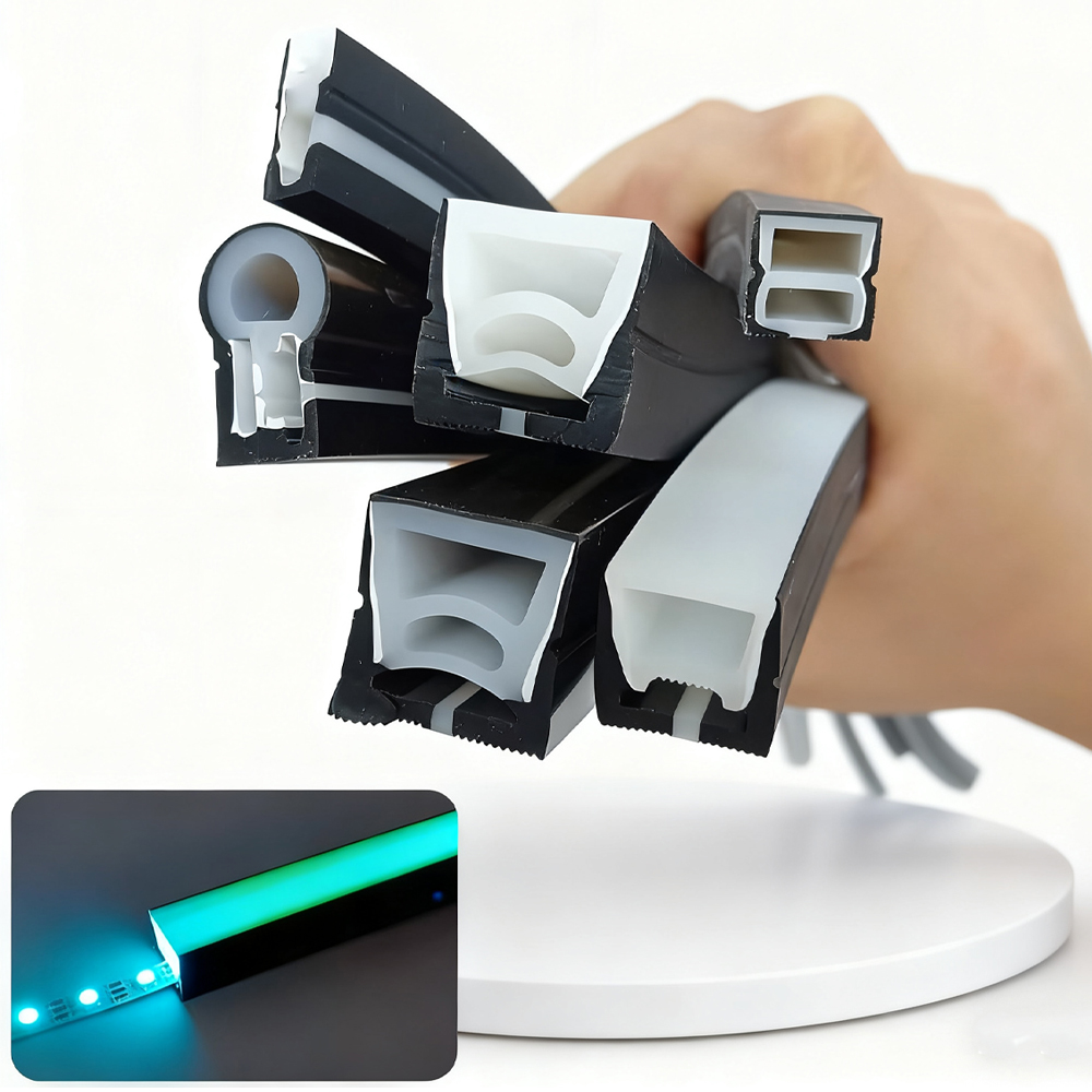 Tubo de silicona negro, luz de - Outdoor Lighting Youtube reseña y precio