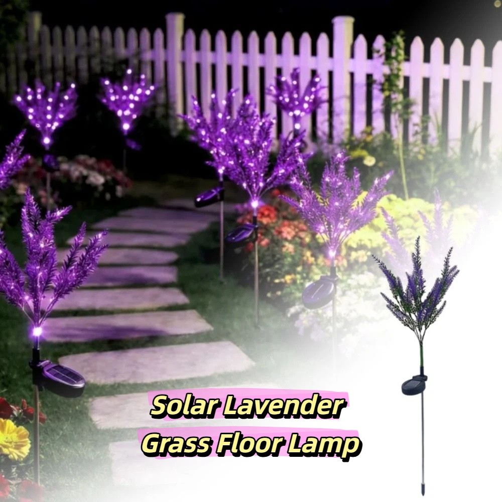 Luz Solar LED Morada con Forma - Outdoor Lighting Unit reseña y precio
