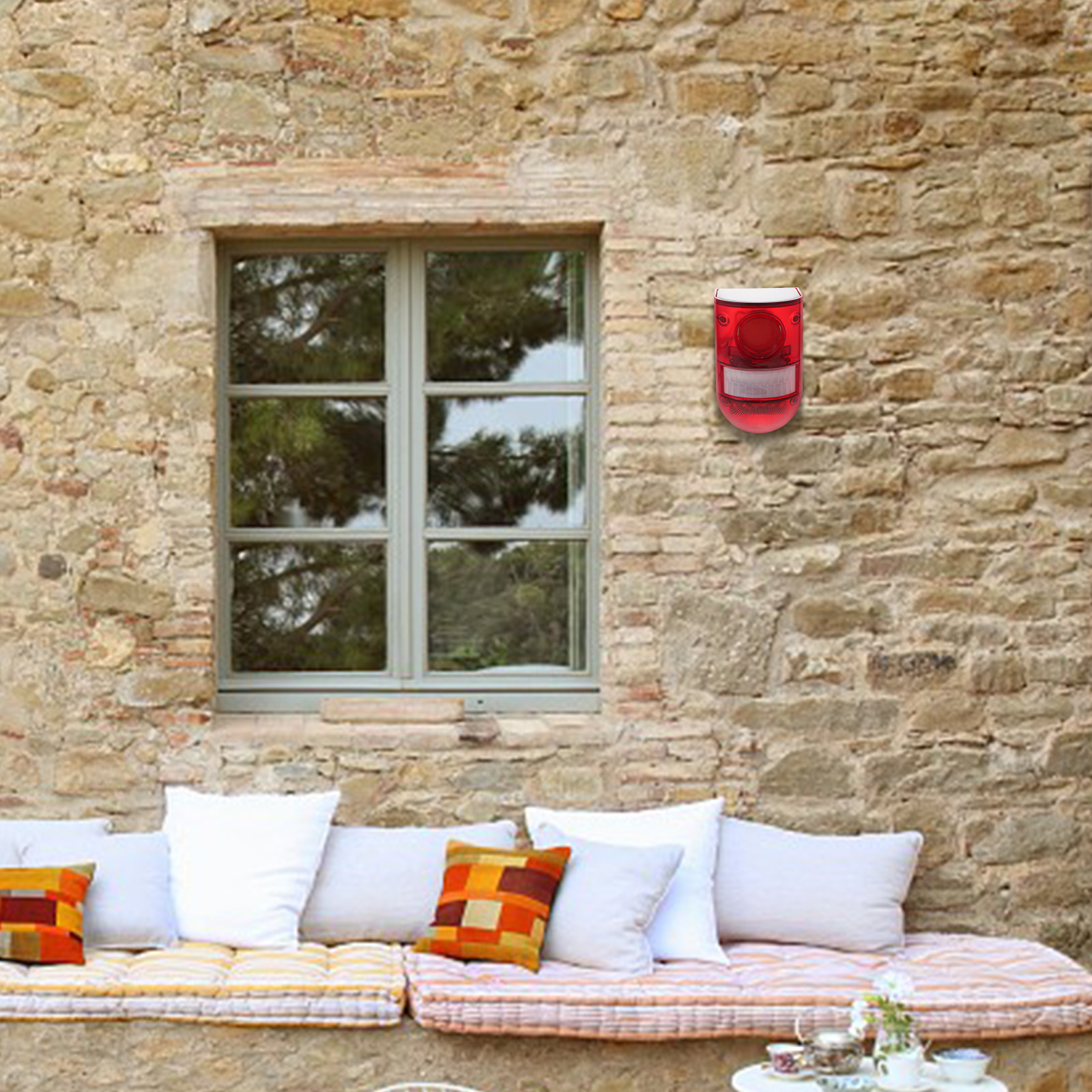 Luz de Advertencia con Sensor  - Outdoor Lighting With Motion Sensor reseña y precio