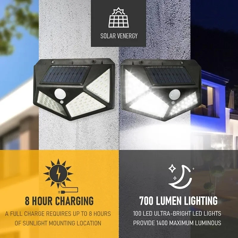 Lámpara Solar multifuncional d - Outdoor Lighting With Motion Sensor reseña y precio