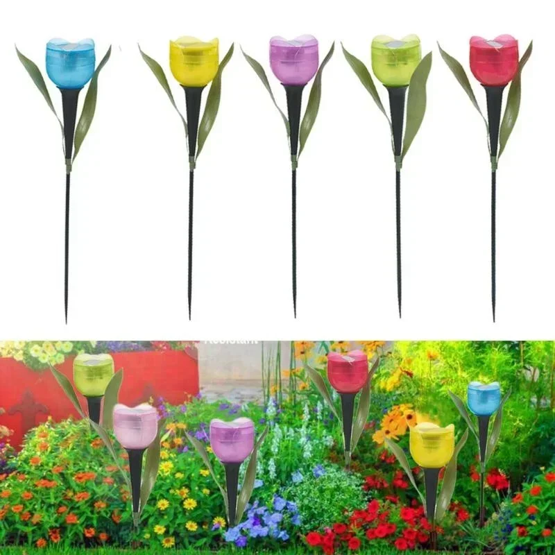 Luces LED con forma de flor de - Outdoor Lighting Youtube reseña y precio