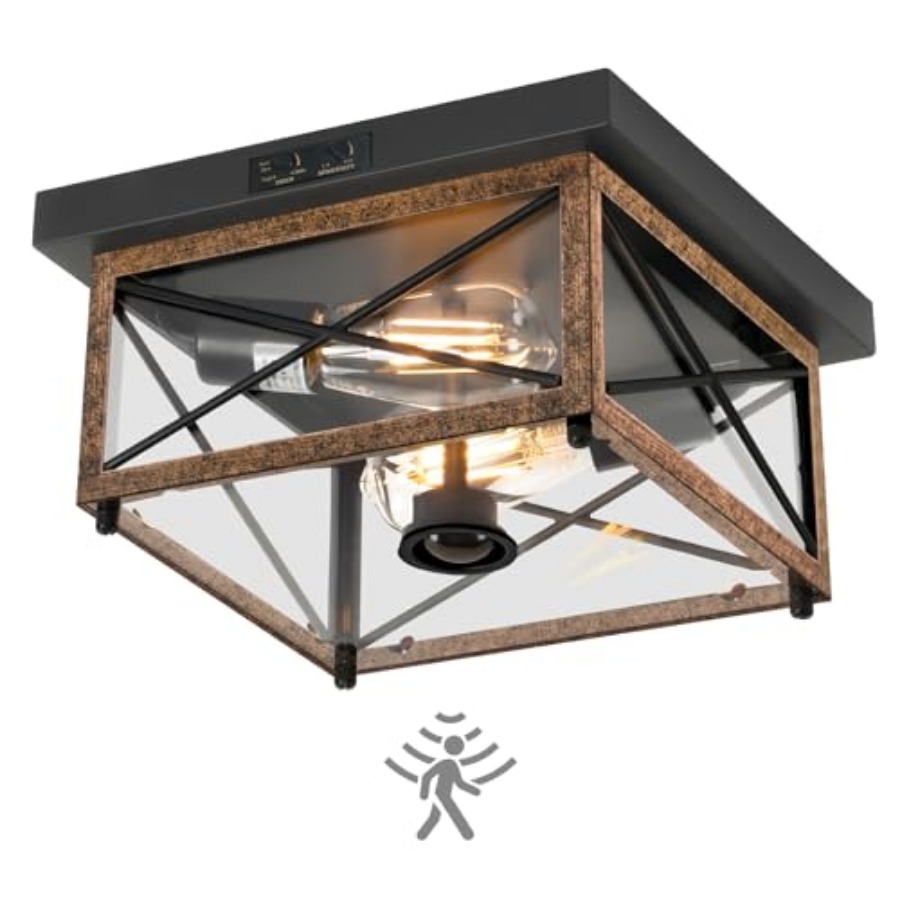 Lámpara de Techo Exterior con  - Outdoor Lighting With Motion Sensor reseña y precio
