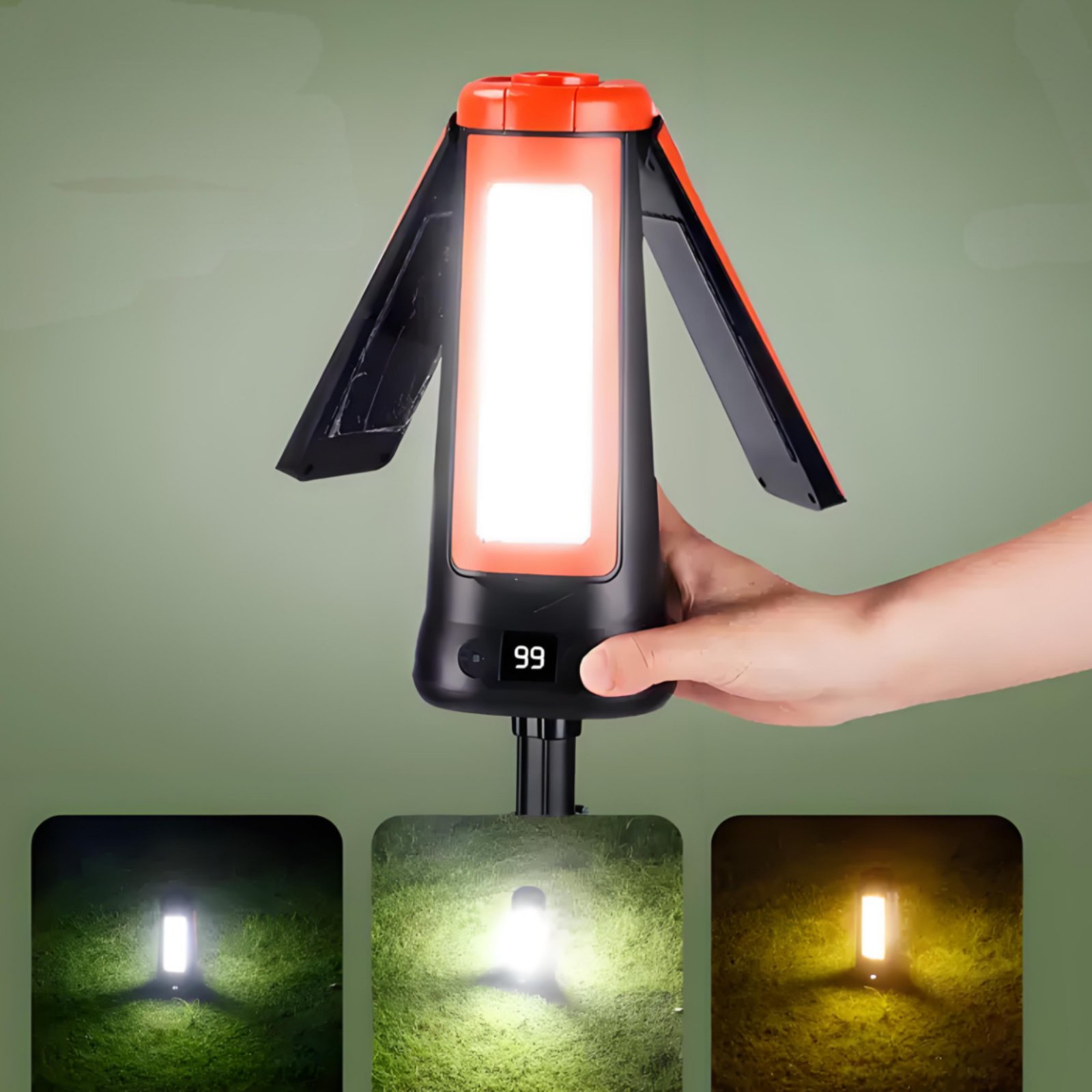 Lámpara de Camping Telescópica - Outdoor Lighting Portable reseña y precio