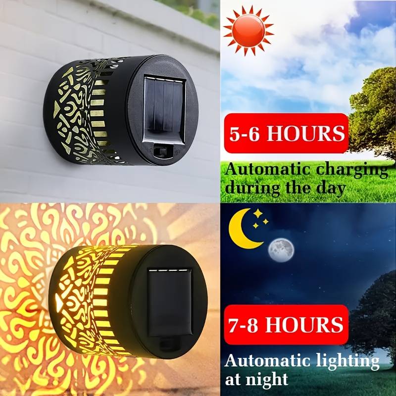 Paquete de 2 luces solares par - Outdoor Lighting Driveway reseña y precio