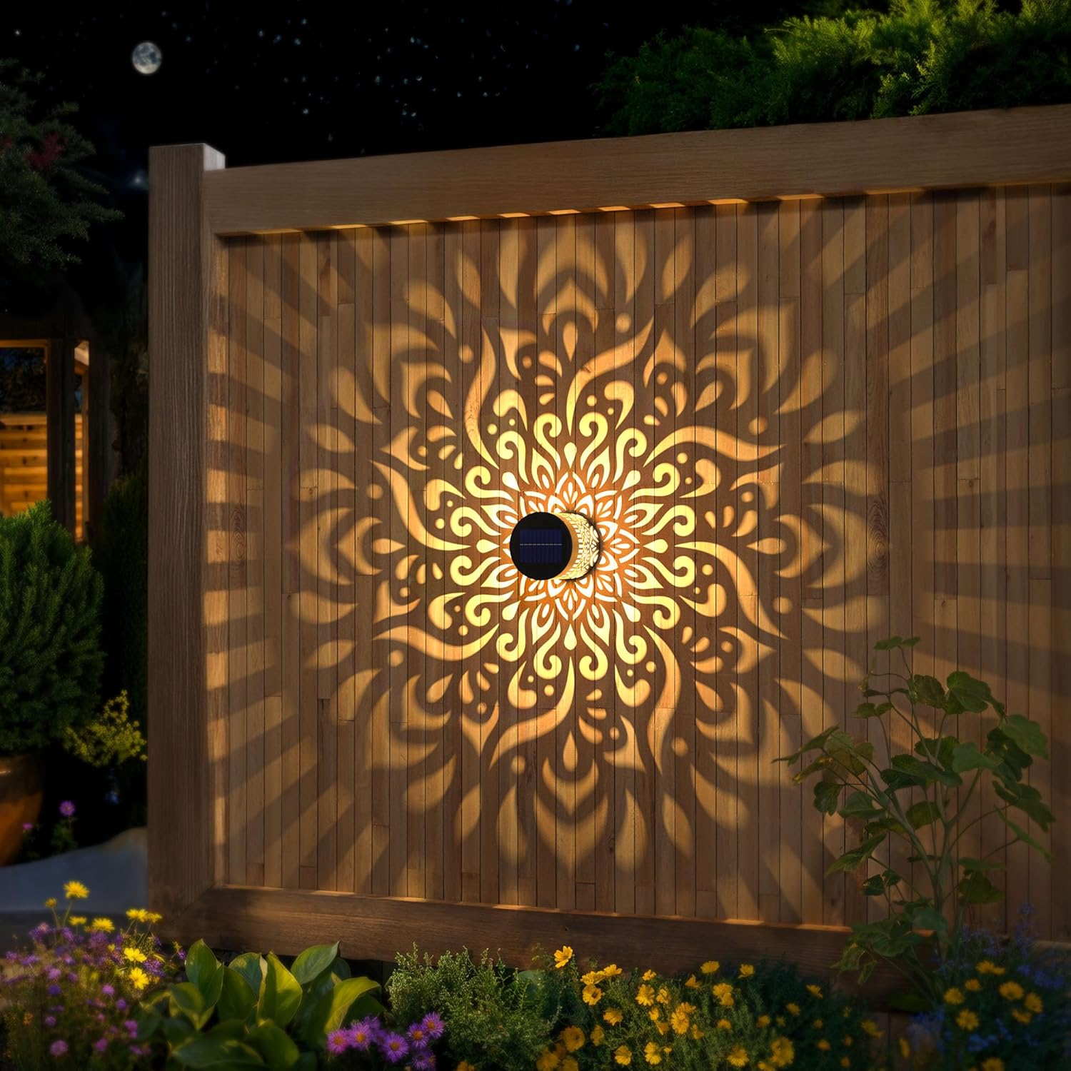 Paquete de 2 luces solares par - Outdoor Lighting Driveway reseña y precio