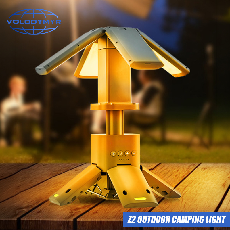Lámpara LED de Camping VOLODYM - Outdoor Lighting Youtube reseña y precio