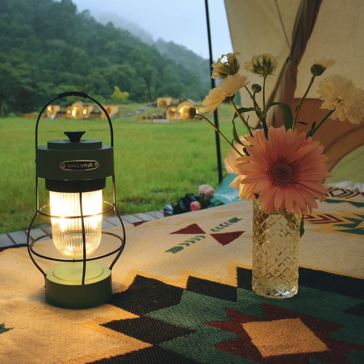 Linterna LED Recargable Vintag - Outdoor Lighting Accent reseña y precio