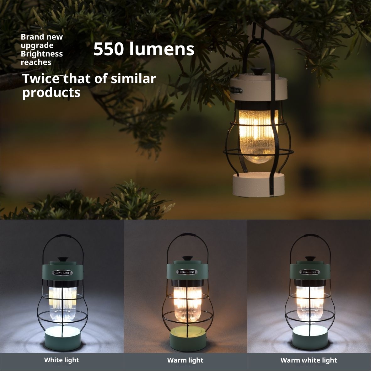 Linterna LED Recargable Vintag - Outdoor Lighting Accent reseña y precio