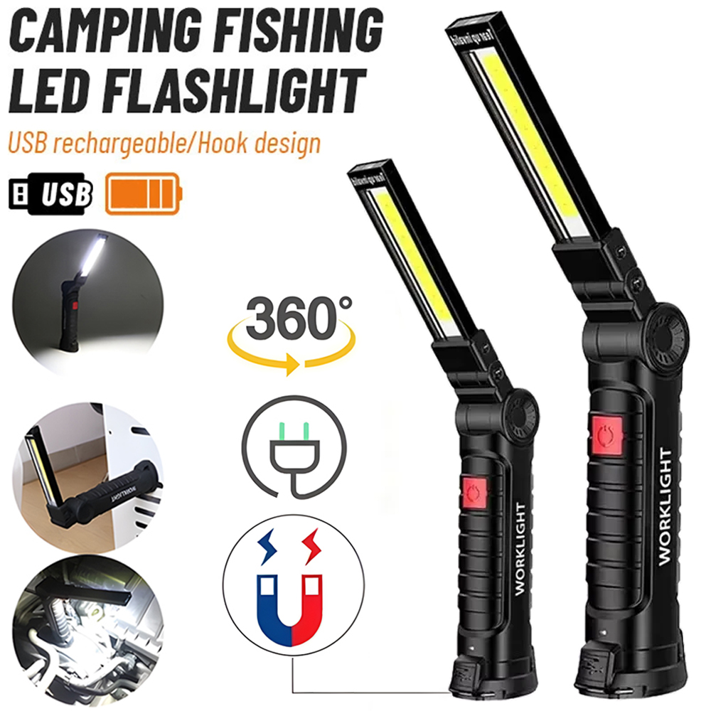 Linterna LED COB Lámpara de in - Outdoor Lighting Types reseña y precio