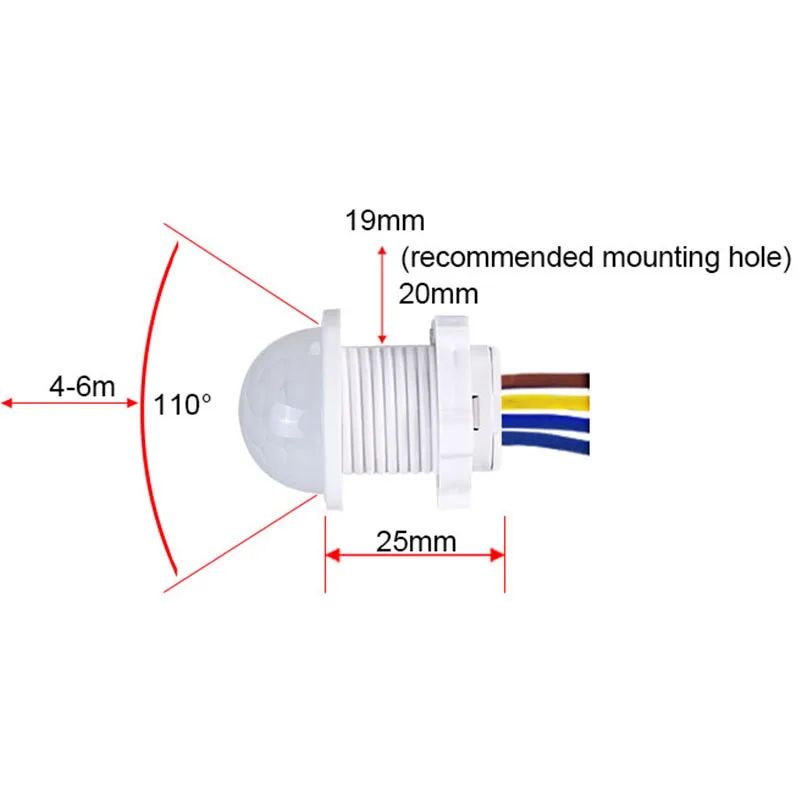 Sensor de Movimiento PIR, Inte - Outdoor Lighting With Motion Sensor reseña y precio