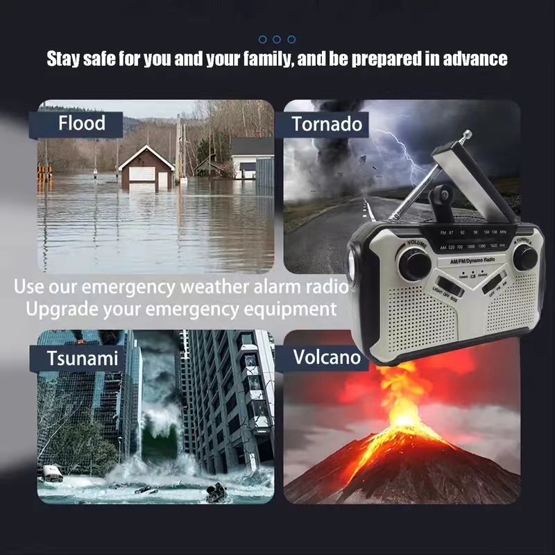 Radio solar, radio de emergenc - Fire Torch Solar reseña y precio