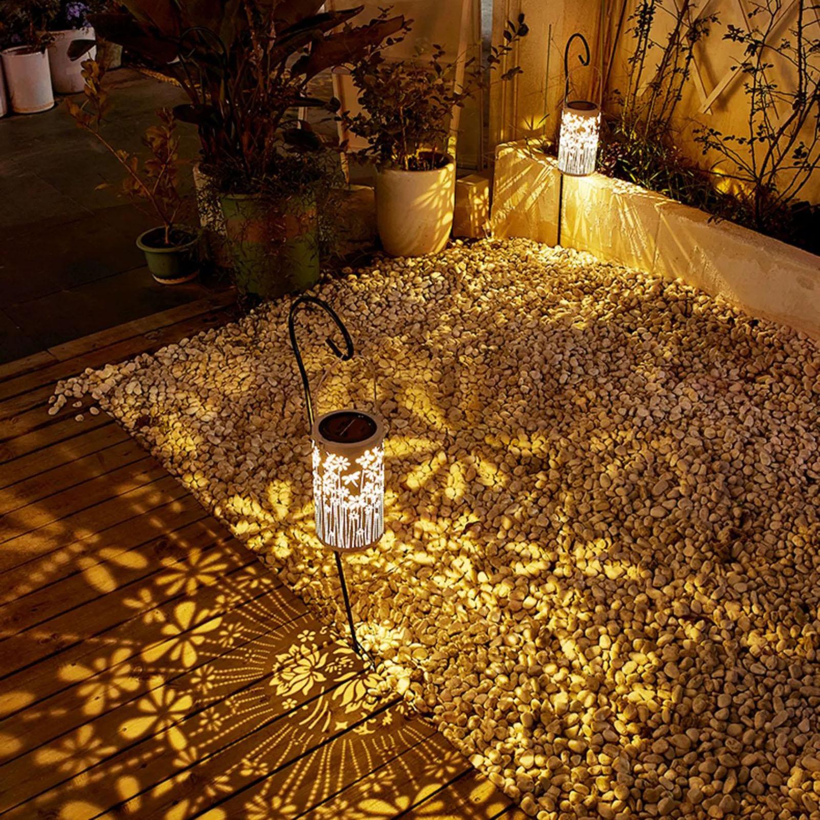 Lámparas Solares de Metal con  - Outdoor Lighting Driveway reseña y precio