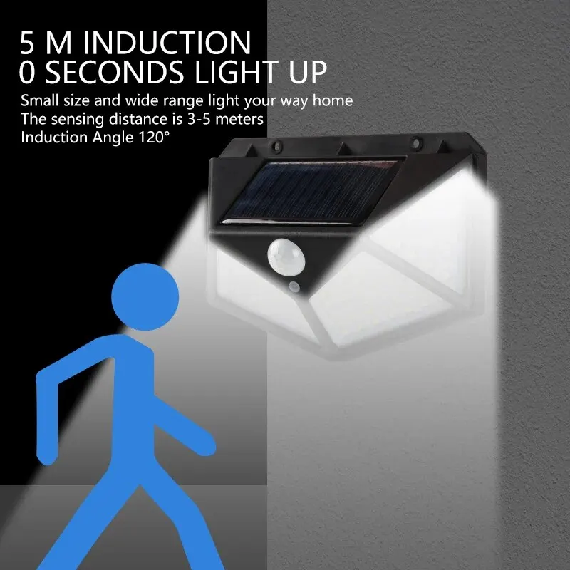 Lámpara Solar de Pared con Sen - Outdoor Lighting With Motion Sensor reseña y precio