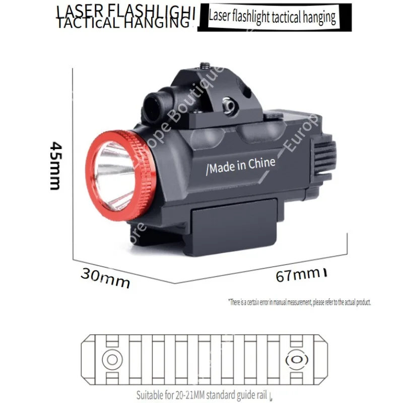 Unidad de Linterna Láser Roja  - Outdoor Lighting Unit reseña y precio